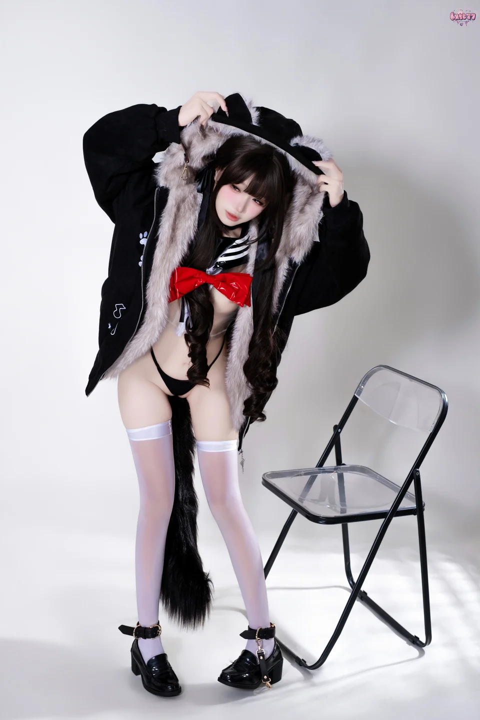 柒柒要乖哦 - No.060 兽尾透明JK [112P,1V-1.86GB] tg@simisebaisi 【丝足阁】069.webp